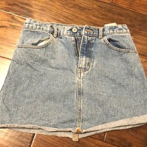 Denim Short Skirt!